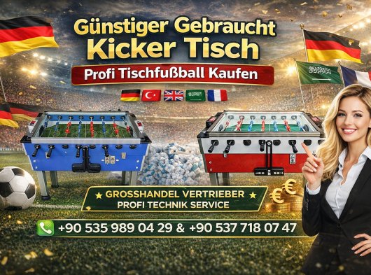 Günstiger Gebraucht Kicker Tisch – Profi Tischfußball Kaufen