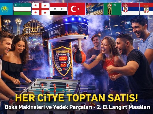 Kazakistan Boks Makinesi Satışı | Almatı & Astana Toptan Duman Efektli Boks Makineleri